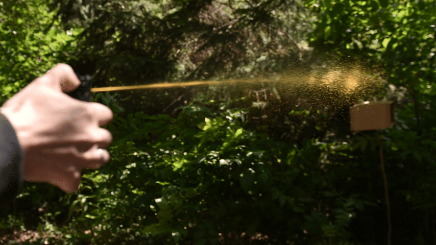 Spraying Pepper Spray Directly On A Tiger’s Eye Might Work For Some